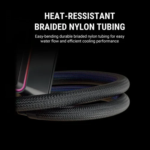 Ant Esports ICEStorm-240 ARGB CPU Liquid Cooler with Temperature Display